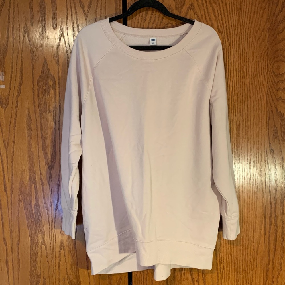 Light Pink Old Navy Tunic Crewneck
